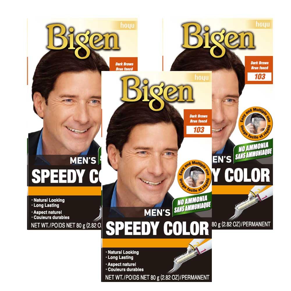 Men’s Speedy Color 103 Dark Brown - 3 Pack