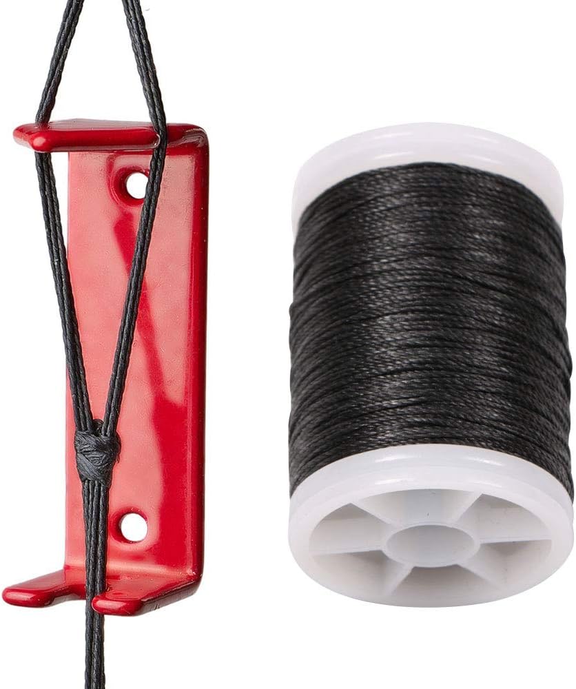 Huntingdoor Bowstring Separator and Bowstring Serving Thread Peep Sight Installer Archery Bow String Separator Quick Splitter for Compound Bow