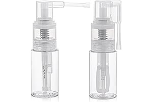 Mozeat Lens 2 Pcs Glitter Duster Sprayer Transparent Craft Glitter Spray Bottle Empty 35ml