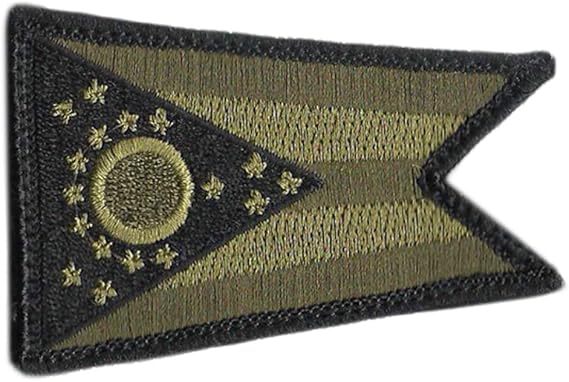 Gadsden and Culpeper Tactical State Patch - Ohio - View Colors