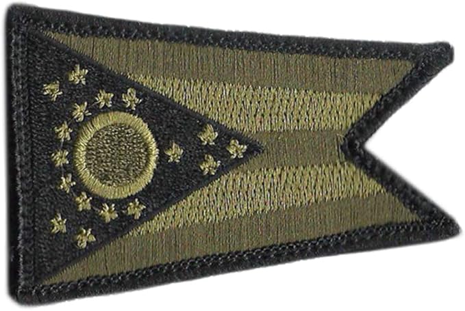 Gadsden and Culpeper Tactical State Patch - Ohio - View Colors