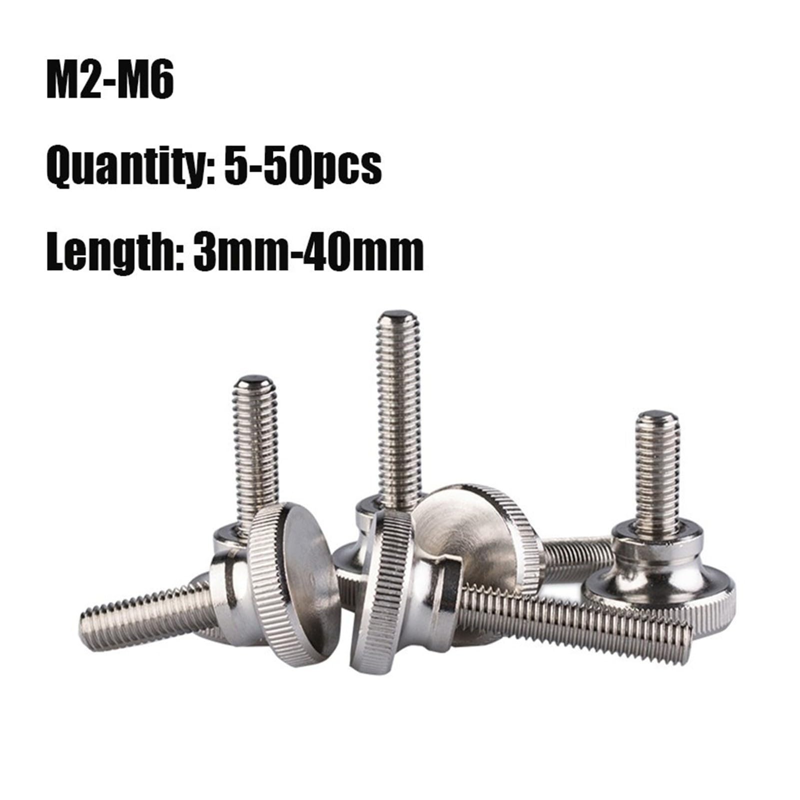 Kit Viti Zigrinate Acciaio Inox