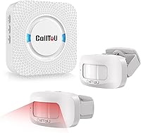 Vista 11 de CallToU Alarma inalámbrica con sensor de movimiento, detector de alarma de movimiento para interiores, alarmas de cama para pacientes ancianos