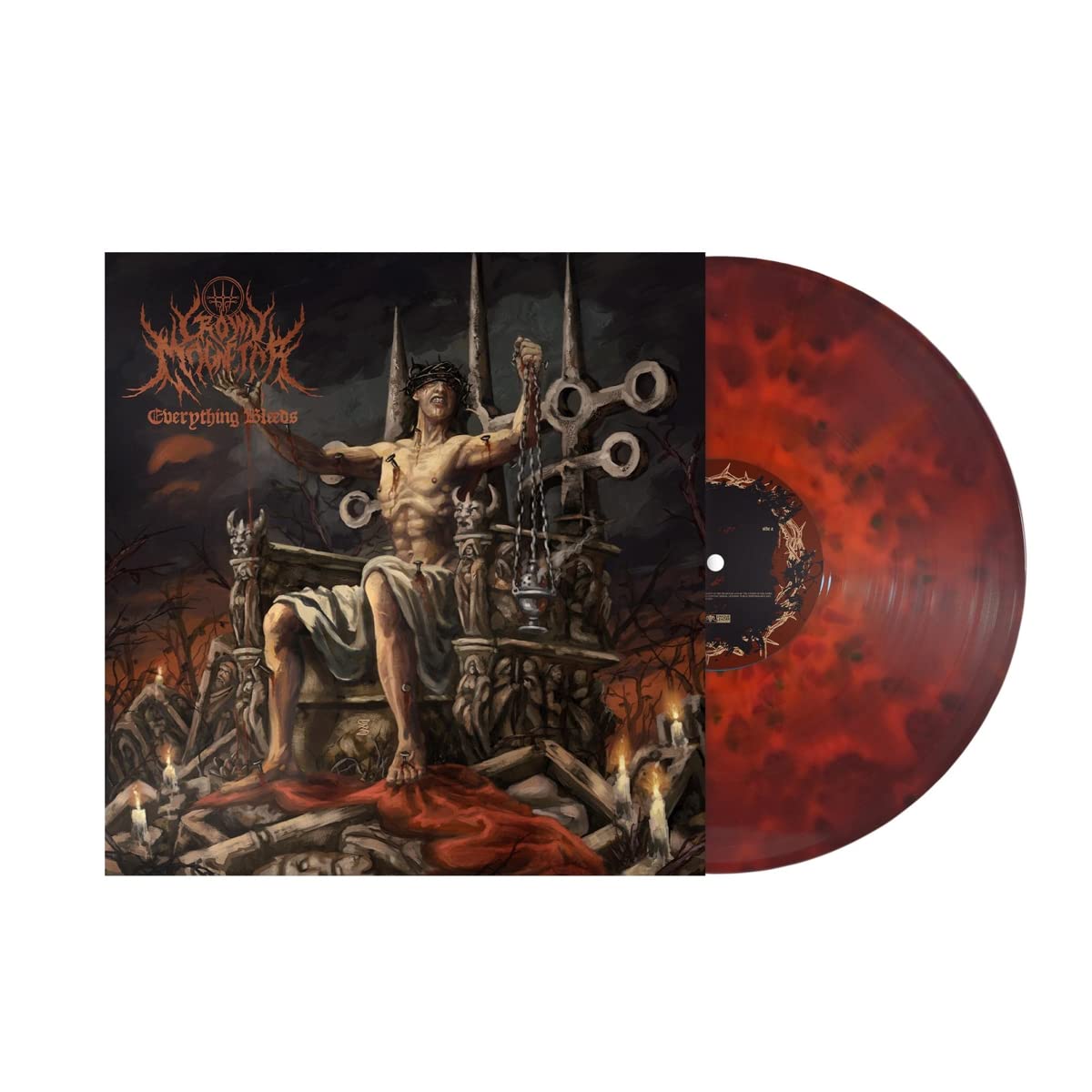 Crown Magnetar - Everything Bleeds Bleeding - Colored Vinyl Red W/O