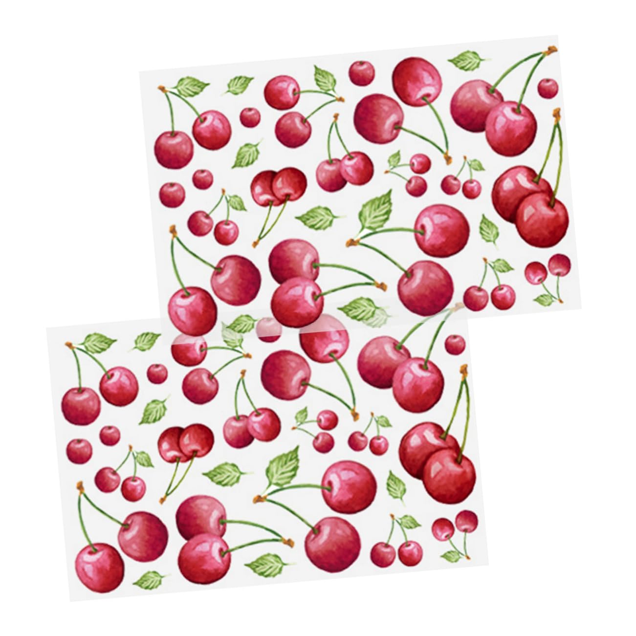 Sticker mural cerise pour sublimer votre salon avec un décor autocollant poétique