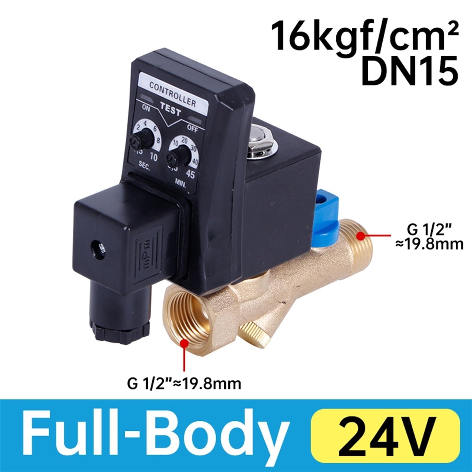 G1/5.1 cm DN15 automatyczny elektroniczny zawór spustowy, filtr sprężarki powietrza, zbiornik do przechowywania suchego powietrza, chłodnica spustowa sucha, elektromechaniczna (cały korpus 24 V
