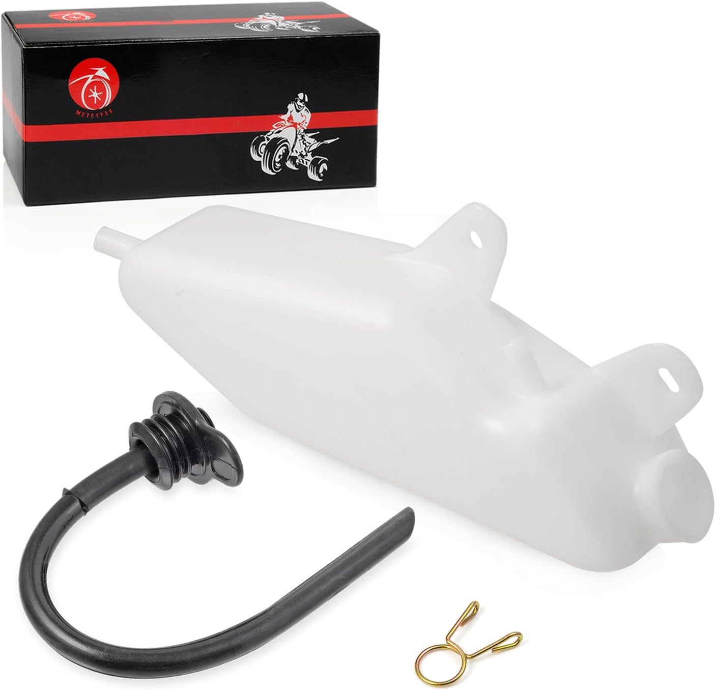 Radiator Reservoir Tank with Cap For Yamaha YFZ450 YFZ 450 2004-2009 2012 2013 5TG-21871-00-00 Coolant Reservoir Tank