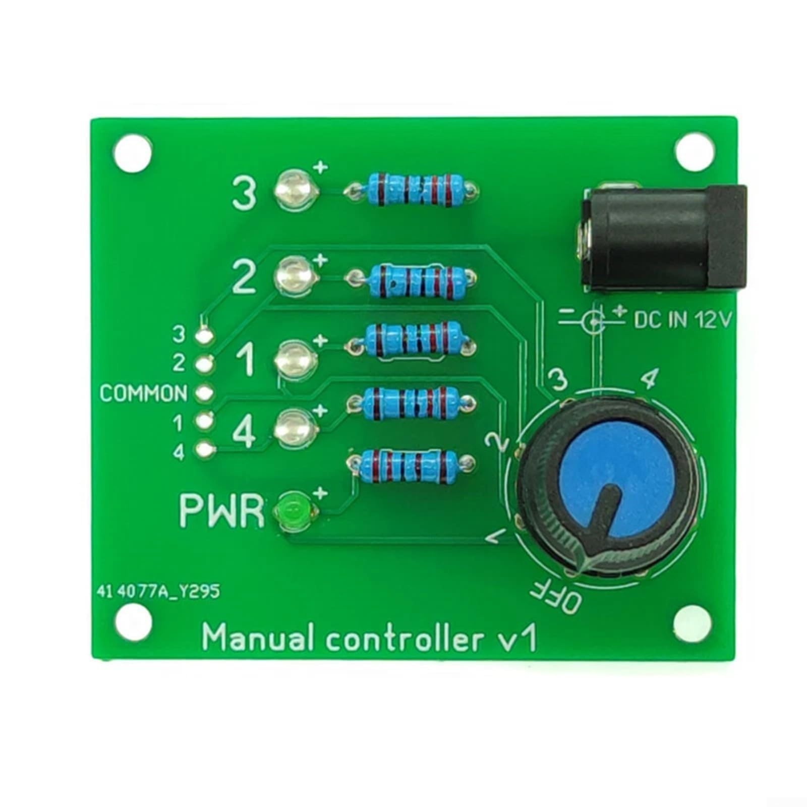 Interruptor de antena remota coaxial 4:1 con controlador, 1.5kW CW/3000W PEP, SO-239 para radio jamón (D)
