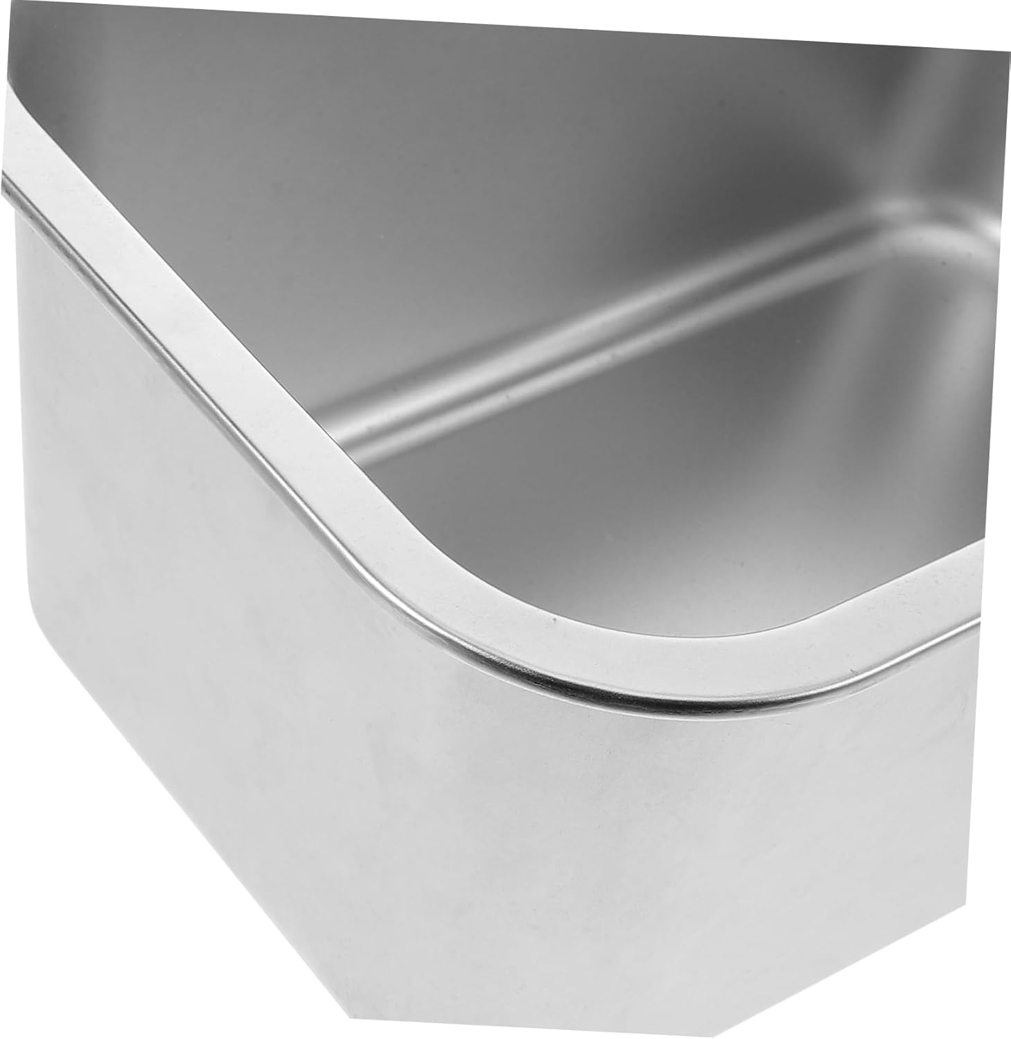 Stainless Steel Kitchen Compost Bin Lid High Food Waste Container for Indoor Use Compact Countertop Storage for Easy Waste Segregation and