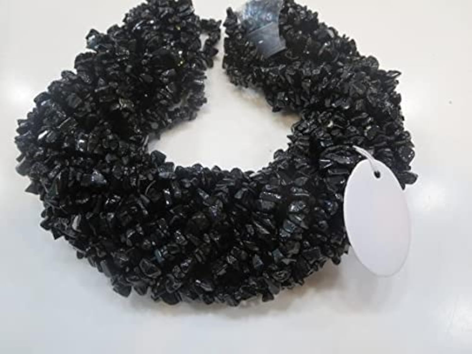 Onyx noir perles de 4-5 mm chips pour créer vos bijoux bohèmes au quotidien