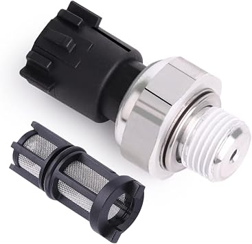 12621234 Fuel Injection Pressure Sensor with Screen Filter Compatible with Buick,Cadillac,Chevrolet,GMC,Pontiac,Saab,12368389,12585328,12596951,12621234,12673134,.