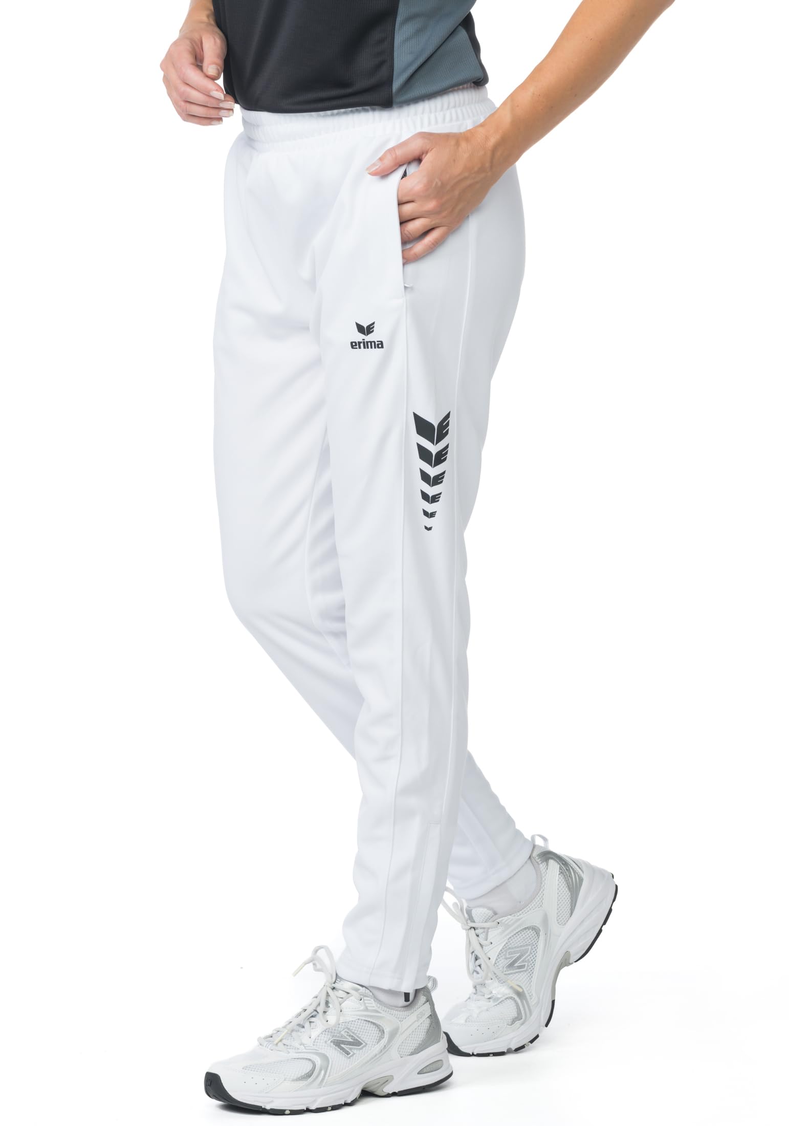 Erima Women's Celebrate 125 Functional Training Trousers (1102503), new White, 34