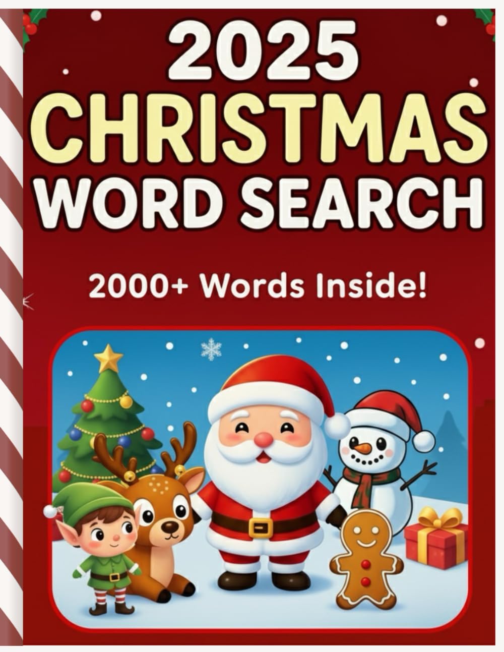 Christmas Word Search Book 2025