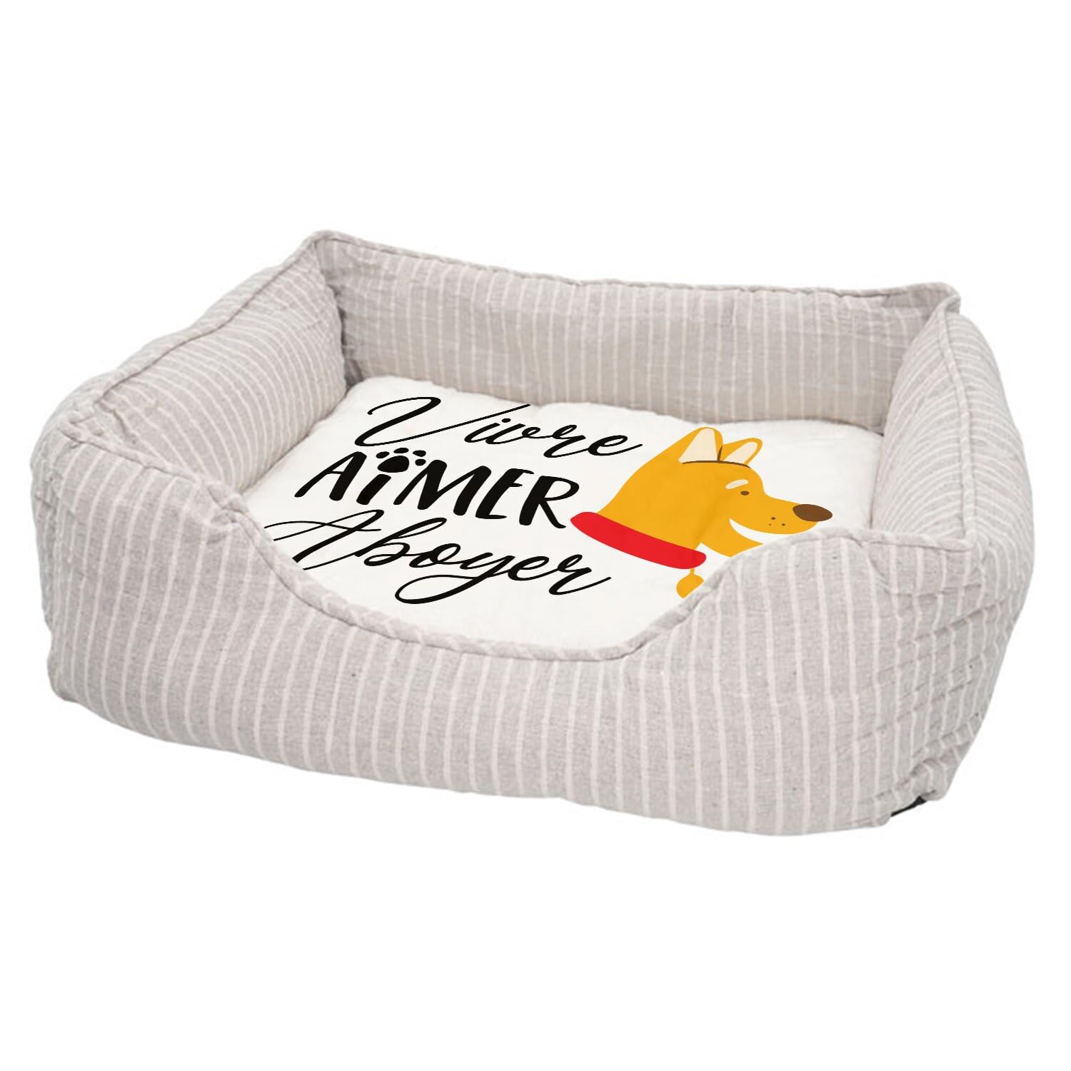 Panier pour chien déhoussable pour en finir avec les mauvaises odeurs