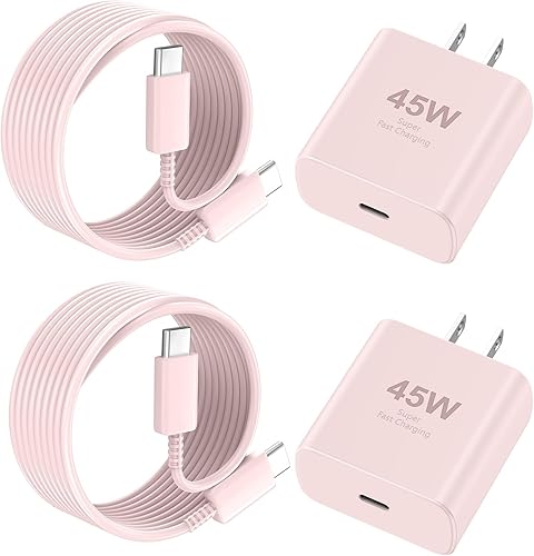 Miniatura 8 de Cargador para iPhone 17 16 Pro Max de carga rápida, 45 W USB C iPhone 17/16 bloque de carga súper rápido con cable de carga tipo C de 10 pies de