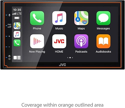Miniatura 2 de BoxWave Protector de pantalla compatible con JVC KW-M56BT – ClearTouch Anti-reflejo (paquete de 2), antihuellas mate para JVC KW-M56BT, JVC