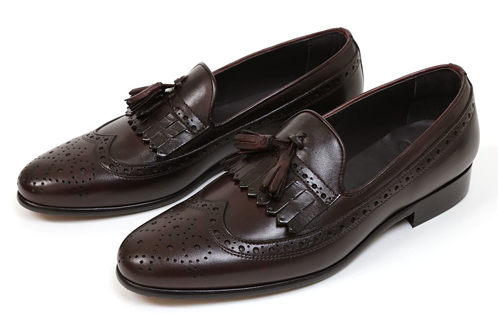 【美品】RABOKIGOSHI works タッセル ローファー レザー BK rabokigoshi works（ラボキゴシワークス） レディース ローファー