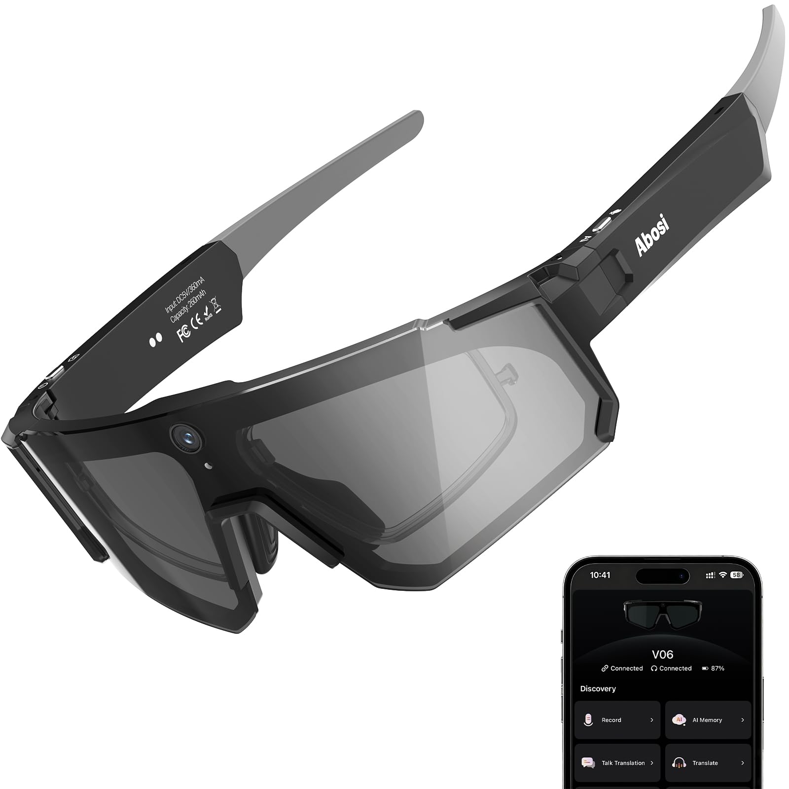 Abosi AI Smart Glasses