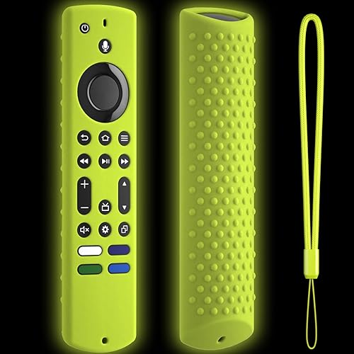 Funda de silicona para control remoto Fire TV Stick 4K Max Streaming Device lanzado 2023ToshibaInsignia NS-RCFNA-21Omni Series Smart TV Remote Fire