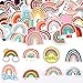 Piccoli Adesivi Arcobaleno Freschi 100 Pezzi Arcobaleno Stickers Adesivi In Vinile Adesivi Graffiti Impermeabili Per Computer Portatile, Auto, Moto, Skateboard, Valigie, Articoli Per Feste Fai Da Te