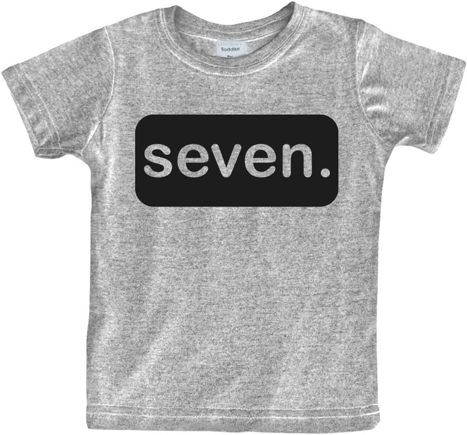 Unordinary Toddler 7th Birthday Shirt boy 7 Year Old Seven Tshirt Boys Seventh Birthday boy Shirts