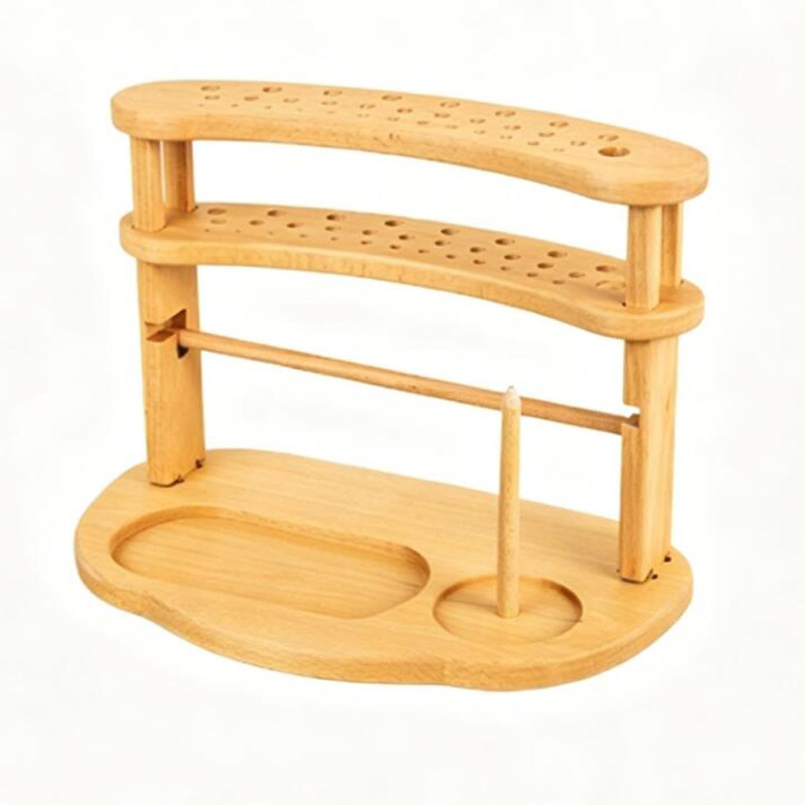 Soporte para Hilo de, Estante de Almacenamiento para Accesorios de Costura Y Tejido en Casa.