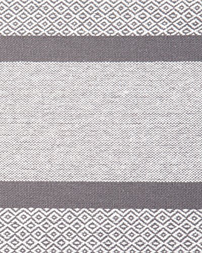 image for Sticky Toffee Cotton Woven Placemat Set with Fringe, Traditional Diamo