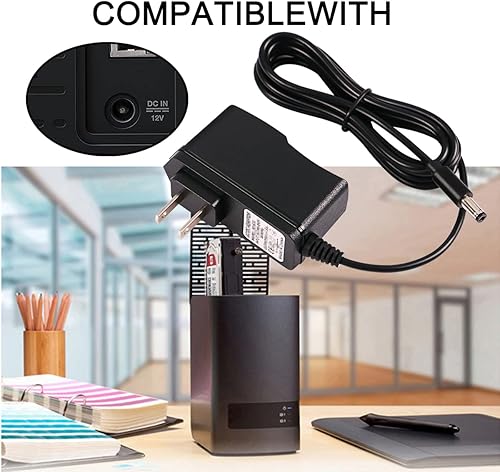 Miniatura 3 de Adaptador de fuente de alimentación de 12 V 2 A CACC para WD Western Digital, My Book Essential Externo, disco duro HDD, WD TV Live Hub Media
