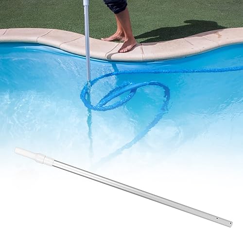 Miniatura 9 de TOPINCN Aluminum Alloy Telescopic Pole, Wear Resistant, Ergonomic Handle Design, Wide Range of Uses, for Pool, Leaf Net, Suction Heads
