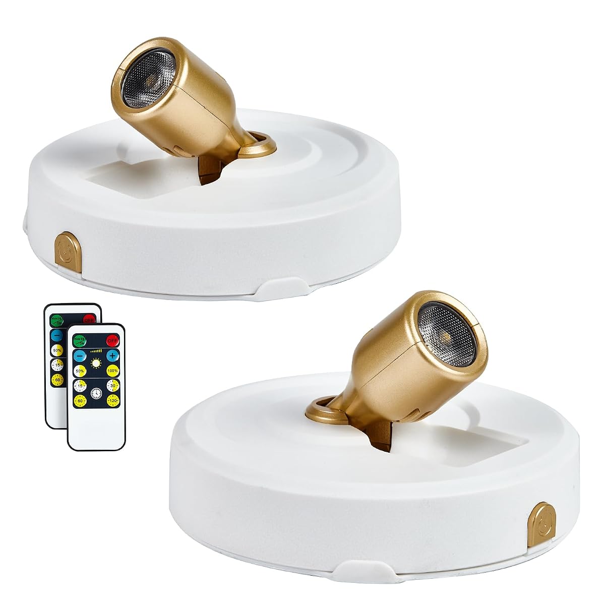 Hofuy Wireless Spotlight Battery Operated, Dimmable Led Accent Light With
