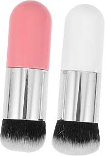 2 brochas de maquillaje de base de alta densi...