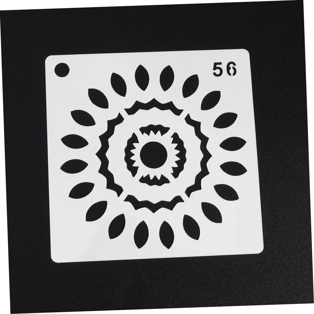 SHINEOFI 112pezzi Stencil Mandala per Pittura Modelli Creativi per Decorazioni Fai da Te Strumenti per Arte e Crafting Design Materiale Resistente