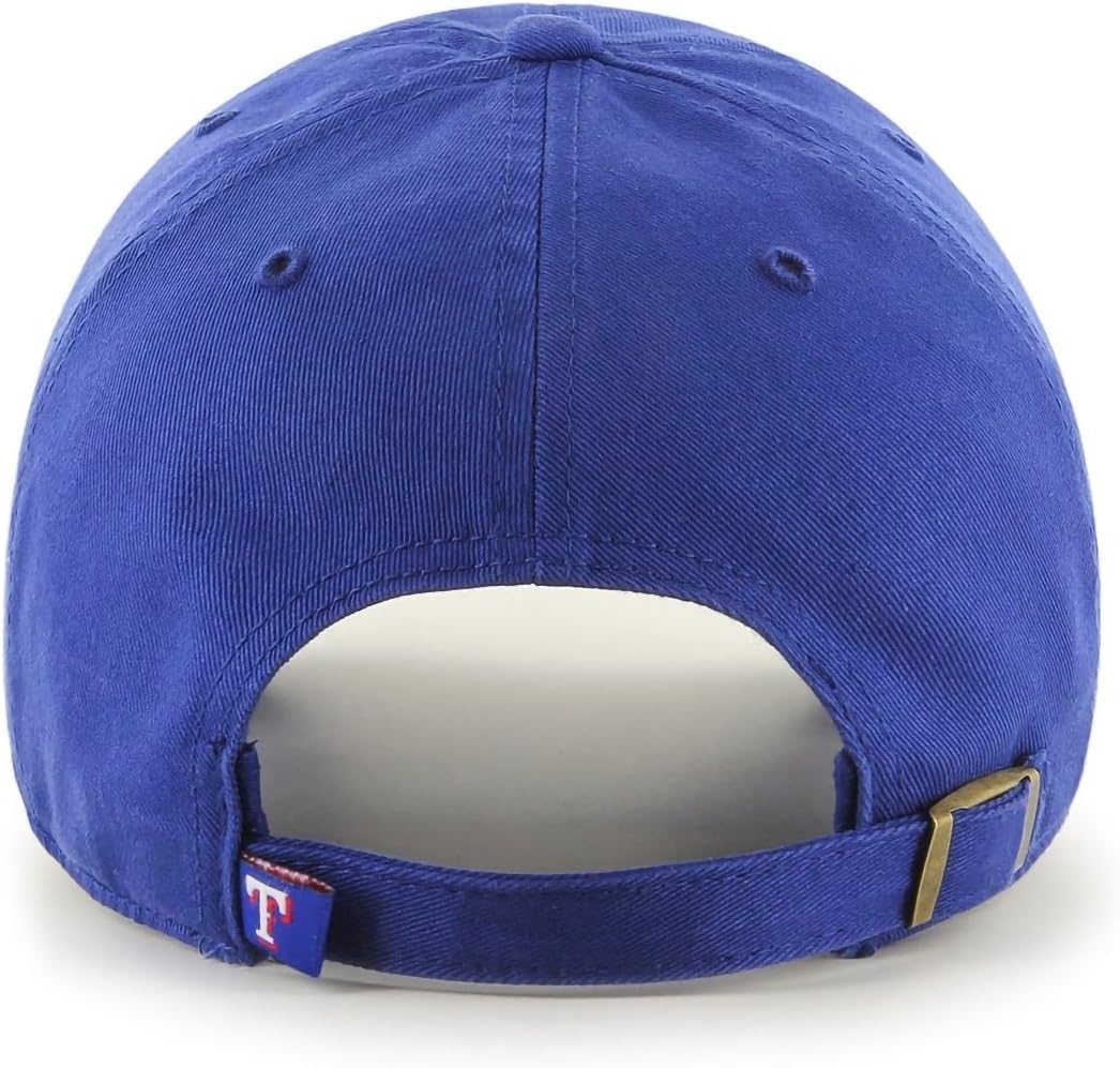 47 Brand MLB Team Color Home Primary Logo Clean Up Adjustable Baseball Cap Hat, Adult One Size Fits All - Image 2