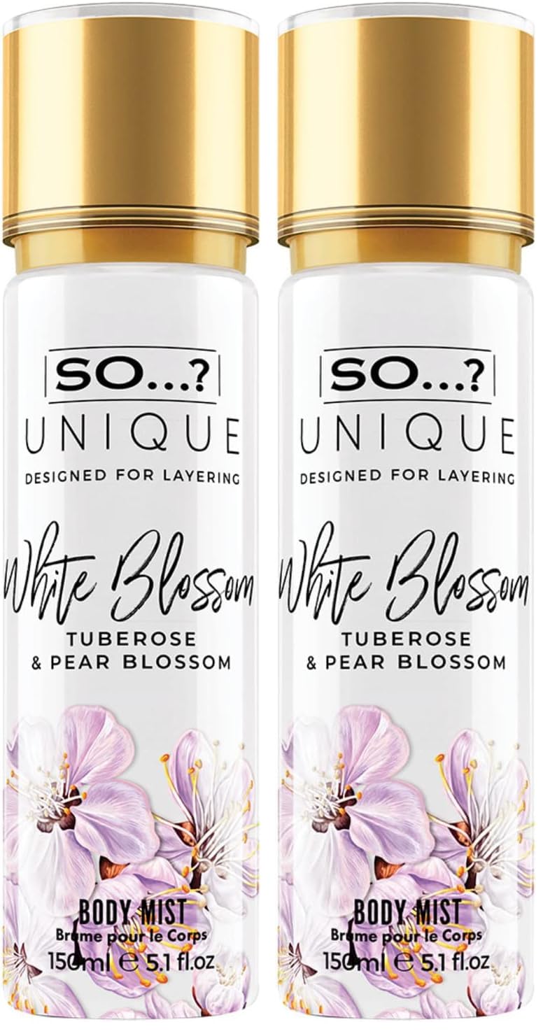 So…? Unique Womens White Blossom Body Mist Fragrance Spray 150ml — view 8