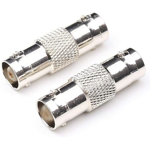 BNC Female to BNC Female Adapter Pack of 2