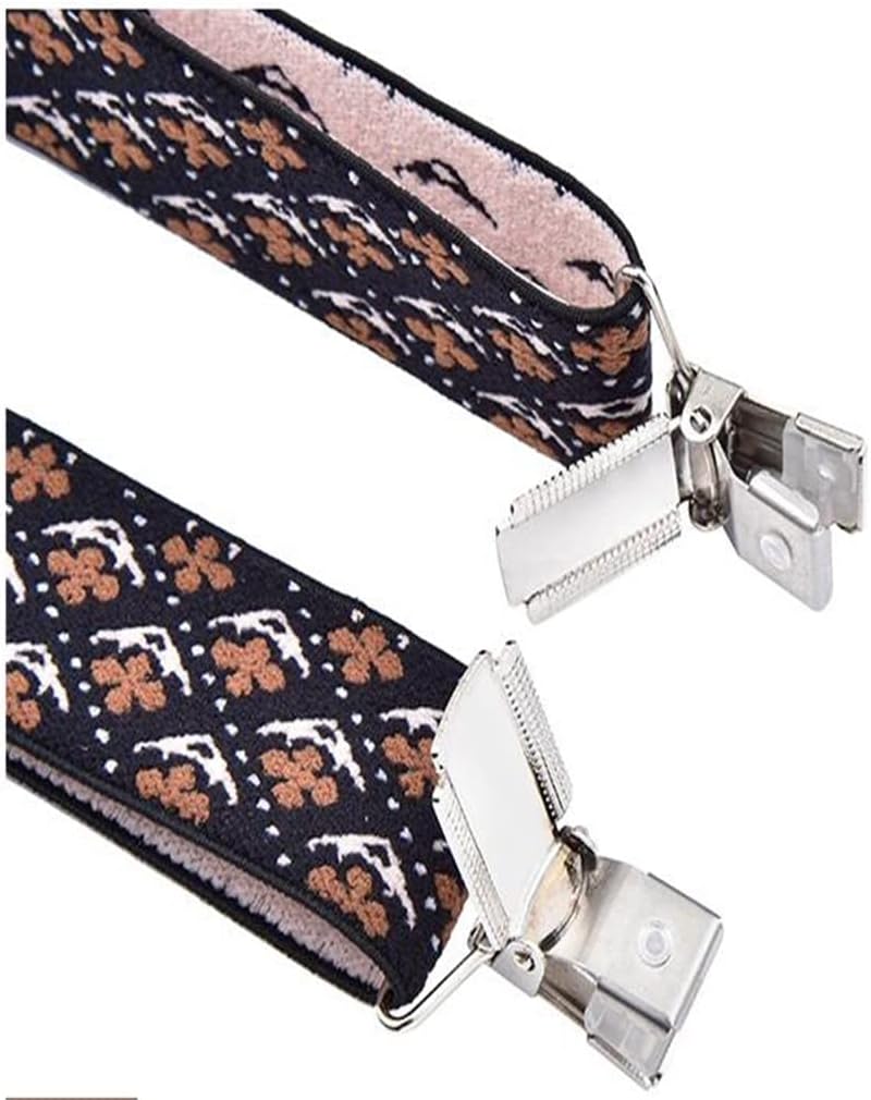 Trousers Straps Men's Suit Shirts, Pants, Elastic Strap Clips, Male Adult