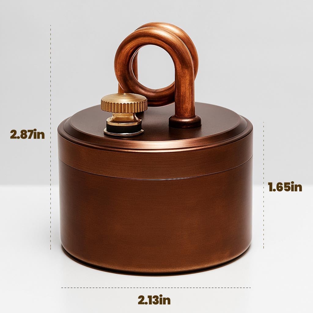 Alcohol Stove Camping Mini Alcohol Spirit Burner Ultralight Windproof Backpacking Heater Stoves Shell Powerful Safe for Outdoor Hiking Cooking