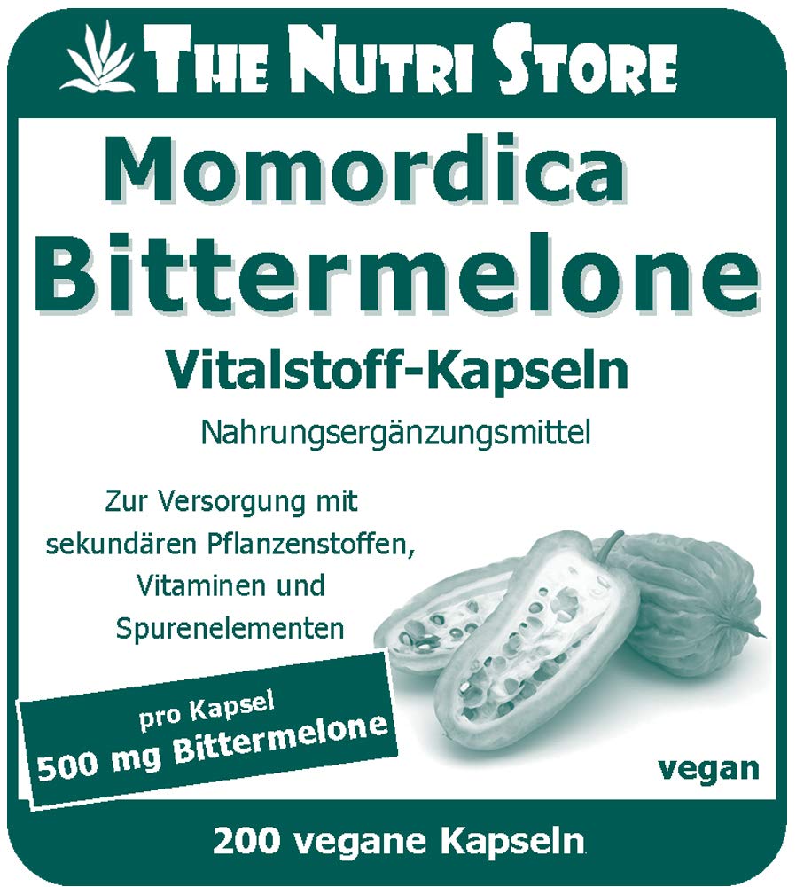 Bittermelone 500 mg vegane Kapseln 200 Stk.