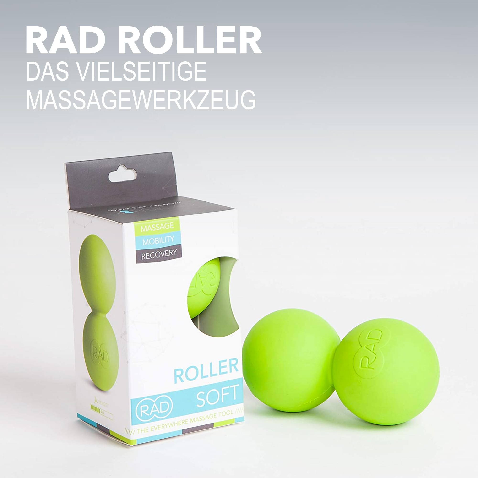 RAD Roller I Myofasziale Release-Tools I Multiple Densities I Selbstmassage Mobilität und Erholung