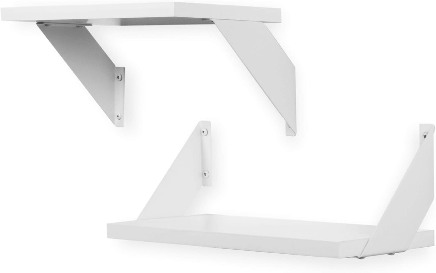 Wallniture Cove 2Piece Floating Shelves Wall Mounted