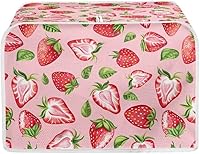 Vista 39 de Coldinair Cubierta para tostadora de dos rebanadas con estampado de aguacate, cubierta de electrodomésticos pequeños con diseño de frutas