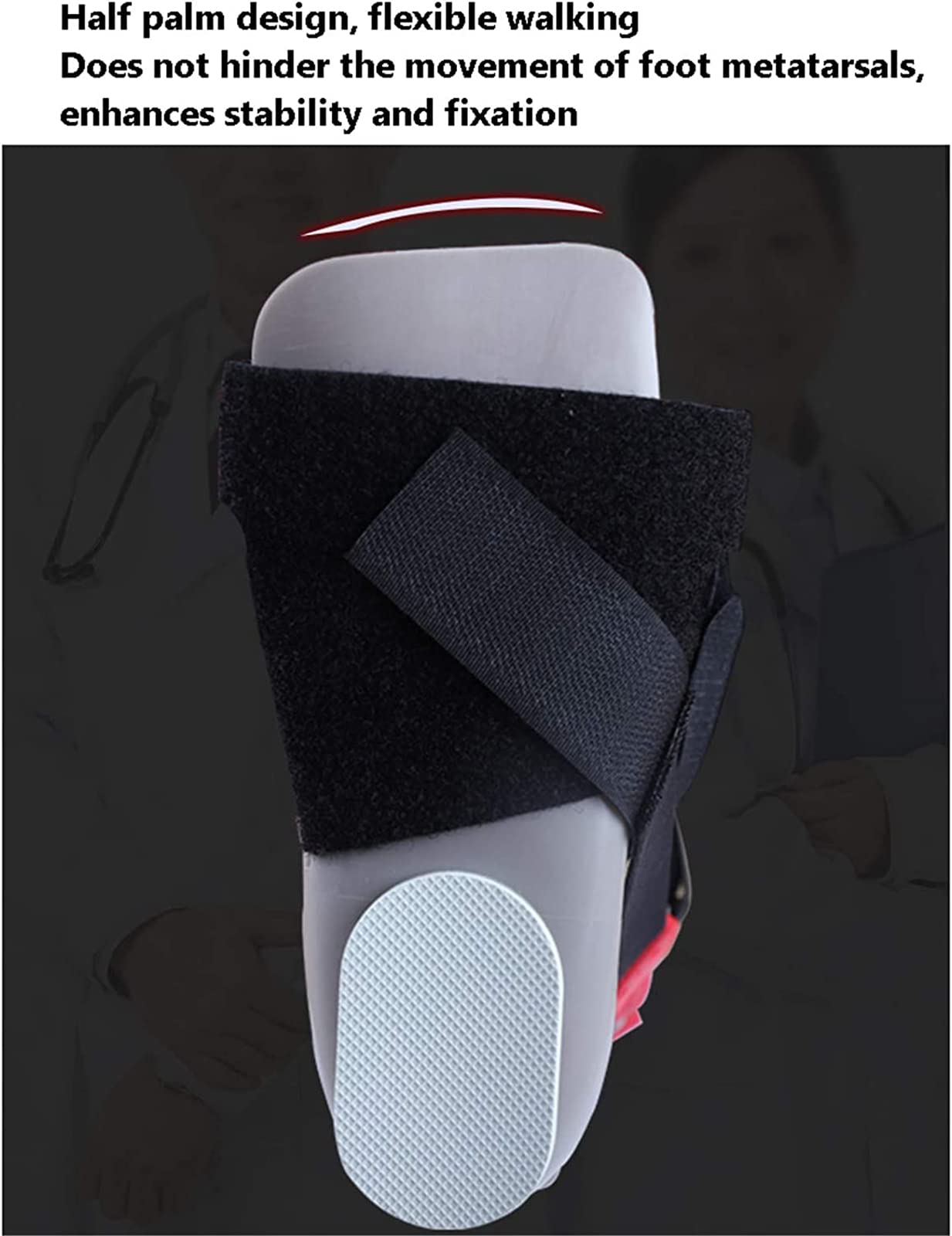 NATWEE Support médical de Cheville, orthèse de Pied réglable, correcteur de Cheville, attelle de Protection, attelle de Correction (Gauche S (35~37)) It's So Kind of You