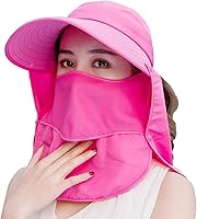 Vista 9 de Sombrero de ala ancha – Multifuncional UPF 50 protección cubo pesca sombrero sombrero gorra