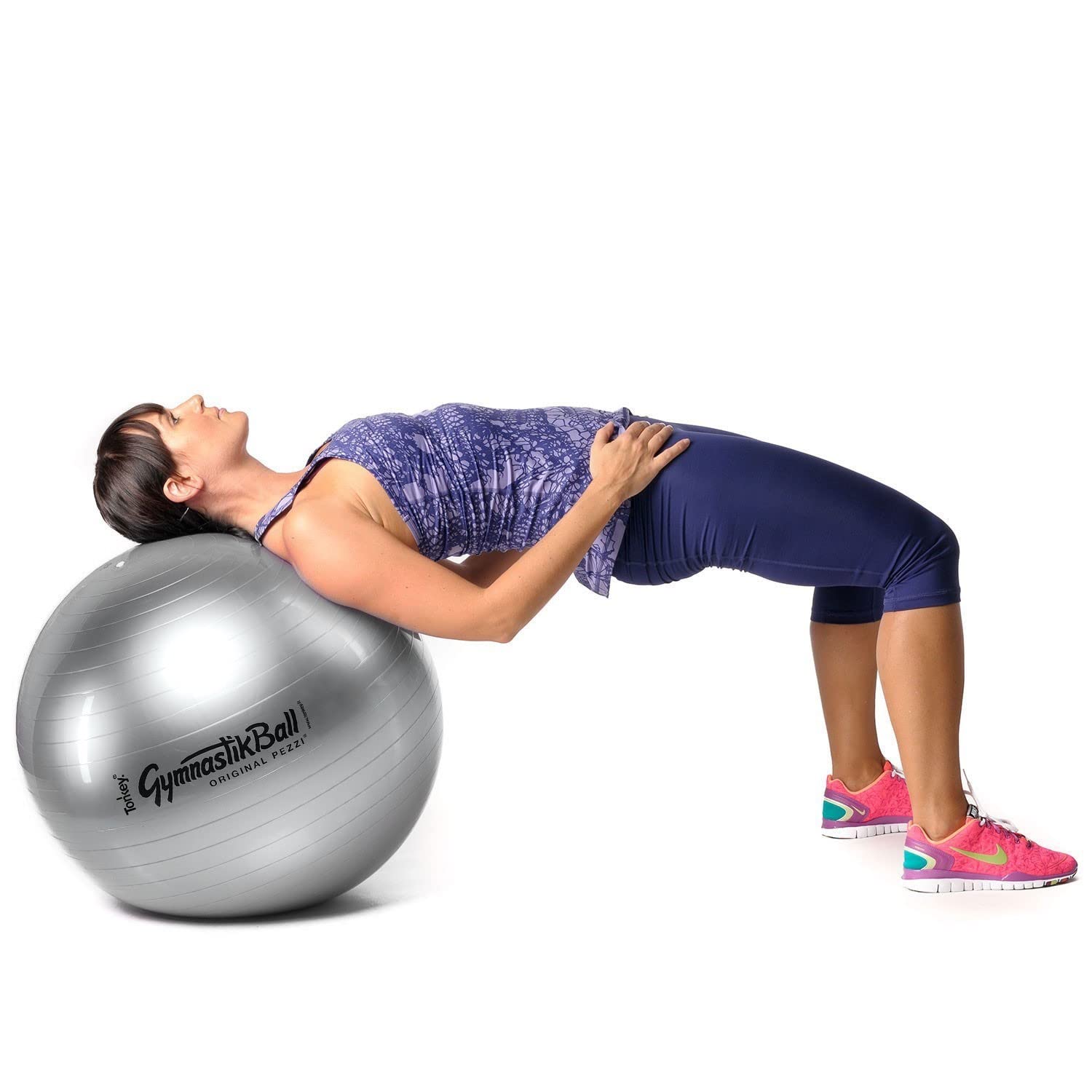 Pezzi Original Gymnastikball Standard Ø 42 cm hasta 75 cm incluida Ballschale hasta 400 kg belastbar Training Fitness Reha Terapia Ball Gymnastik Ball Oficina Deportes