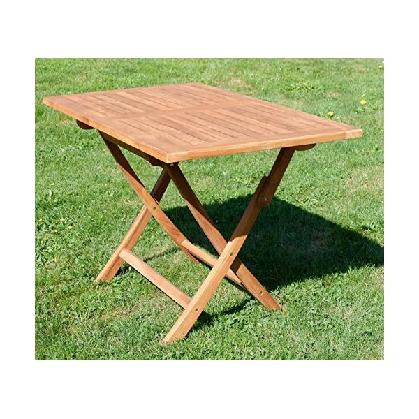 ALEOS Teak Klapptisch JAV-AVES