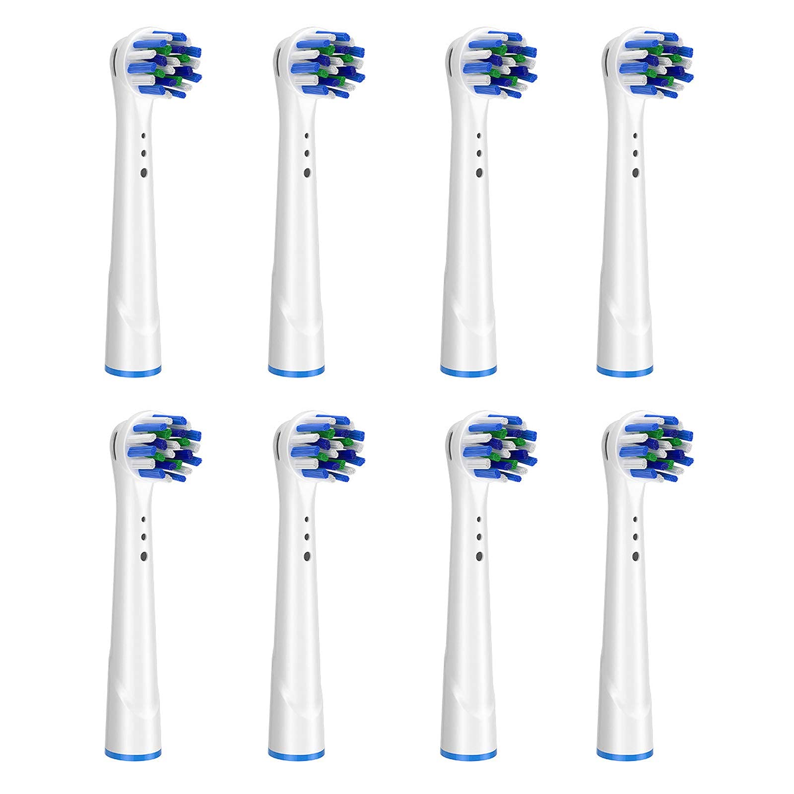 Morelian 8Pcs/Set Replacement Toothbrush Heads Compatible with Oral B Braun Electric Toothbrush Sensitive Gum Care Brush Heads