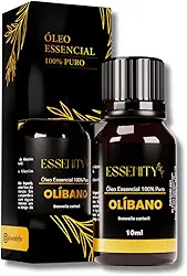 Óleo Essencial de Olíbano Premium Frankincense 100% Puro – Meditação, Massagem, Difusor, Aromaterapia 10 ml – ESSENITY