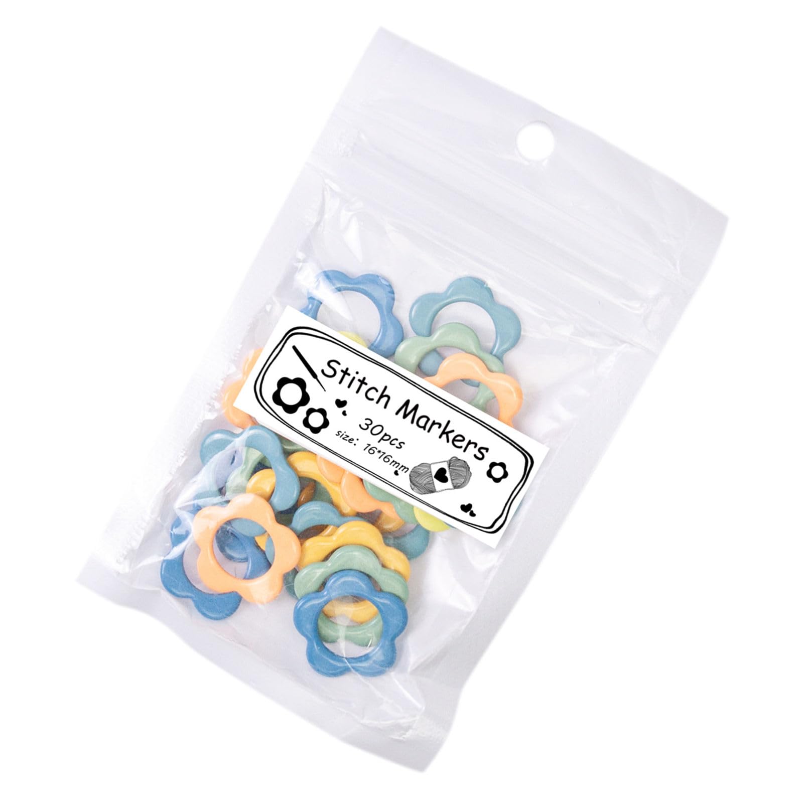 Buxuaaaa Sturdy Iron Stitching Positioners Crochet Accessories Quick Releases Designs Craft Projects Supplies Stitching Markers for Craft