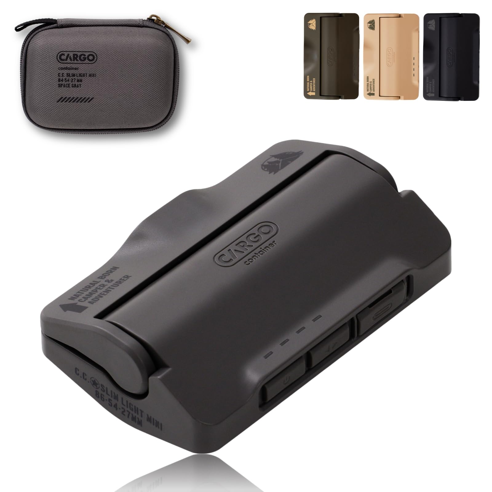 CARGO CONTAINER SLIM LIGHT MINI グレー Amazon.co.jp: CARGO CONTAINER カーゴコンテナ SLIM LIGHT MINI