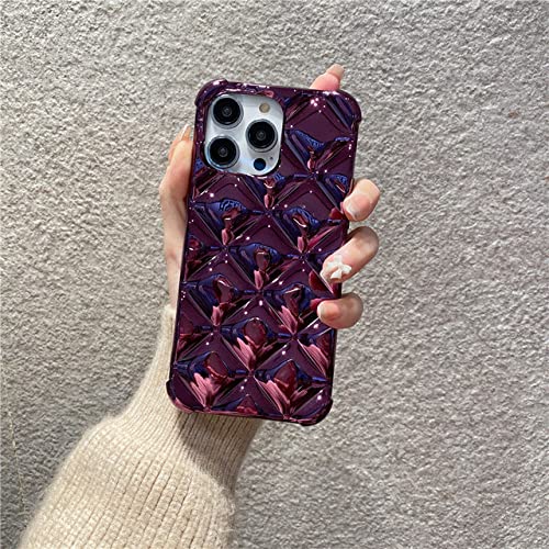 Coque iPhone 14 souple violette chic pour sublimer vos soirées